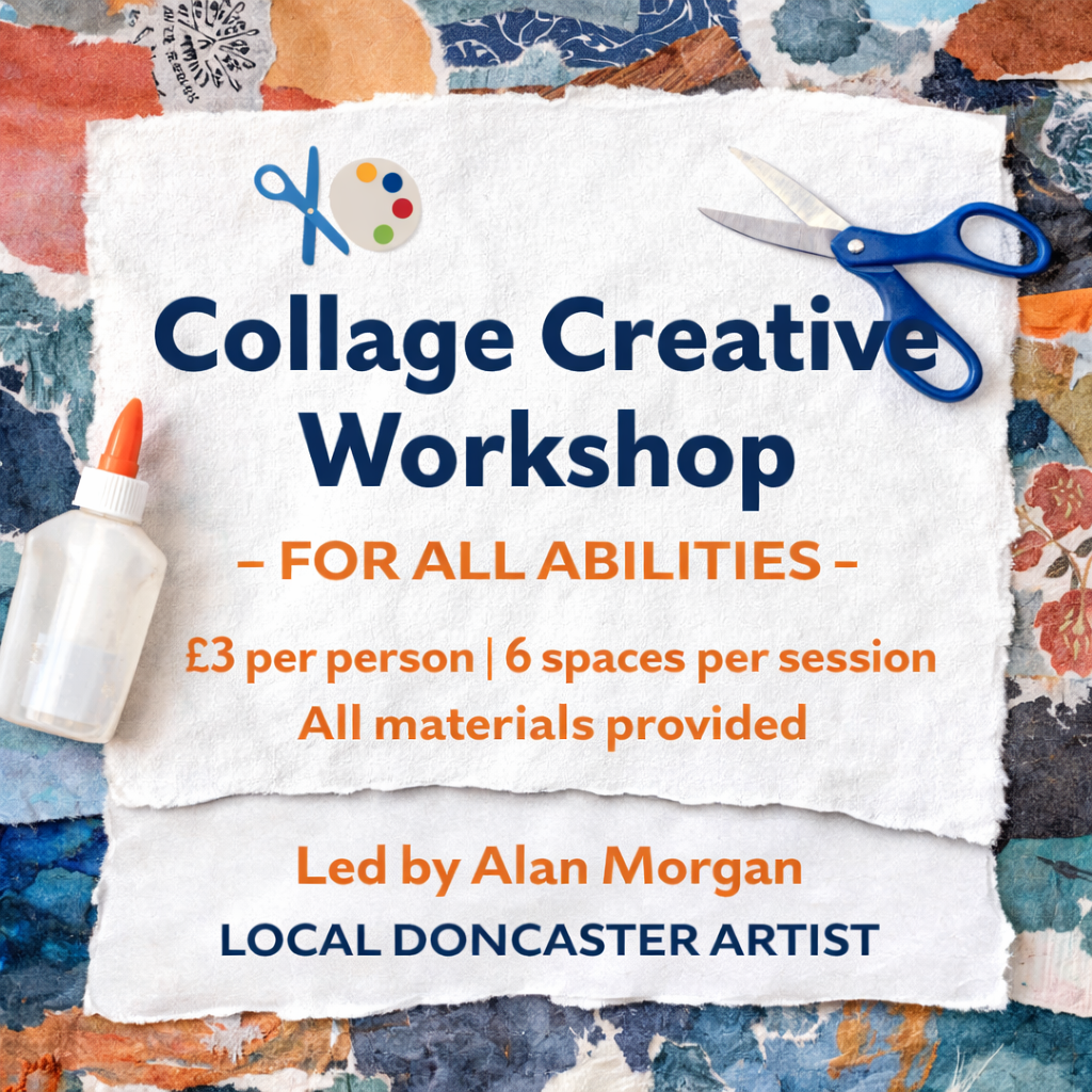 ✂️ Collage Creative Workshop — For All Abilities 🎨