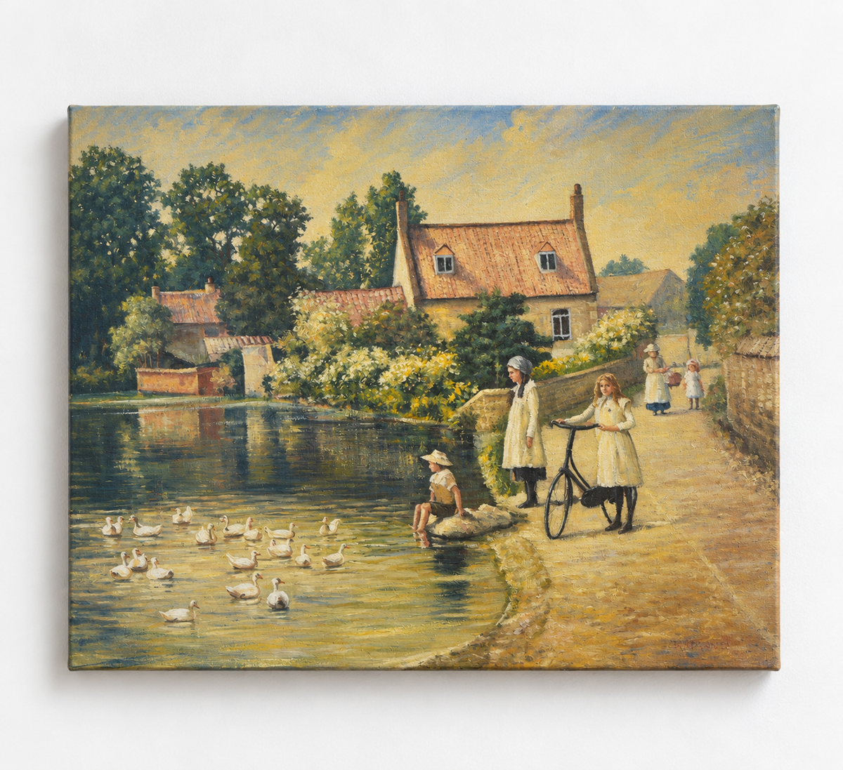 Tickhill Duck Pond Then